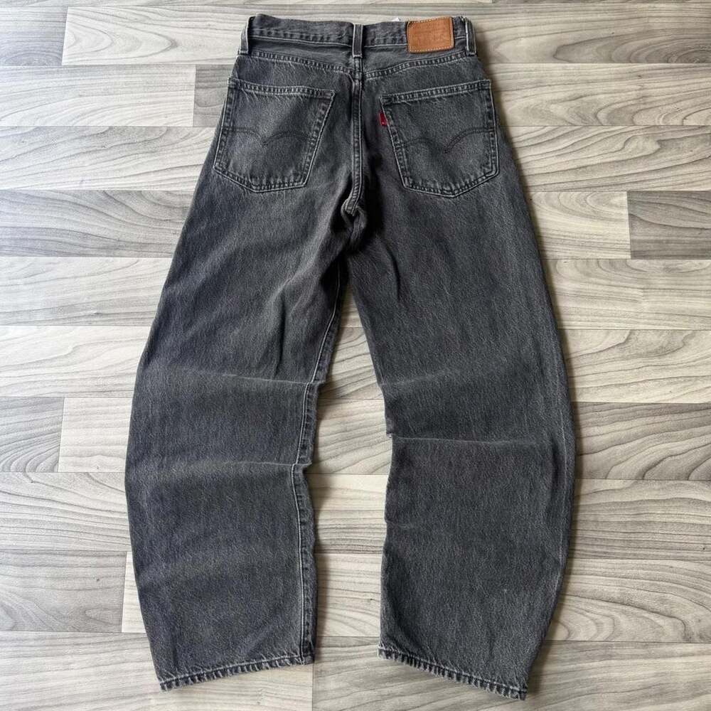 Levi's Baggy Dad Jeans Black Size 24